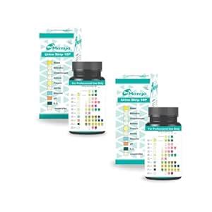 Buy Dr. Manya Wellness Urine Test Strips 10Parameter- Combo Pack of 2 ...