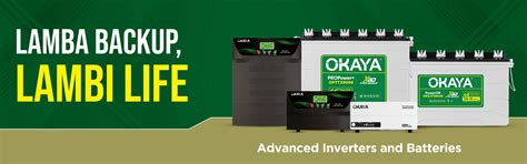 Okaya Inverters, Inverter Batteries & Solar Rooftop Solutions