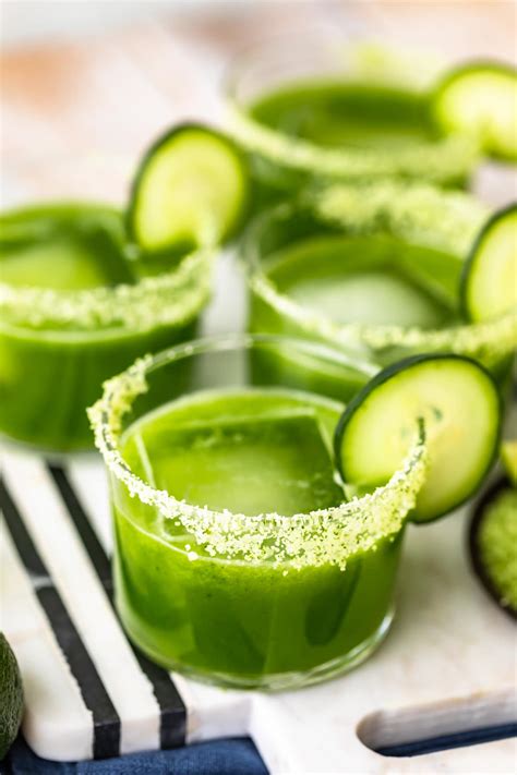 Spicy Cucumber Margarita Recipe {Cucumber Jalapeno Margarita}