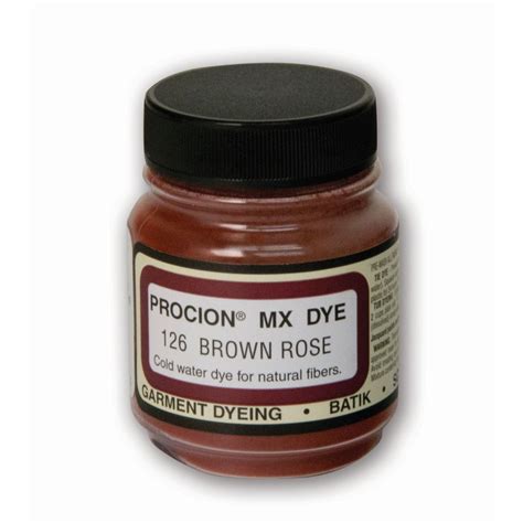 Jacquard Fabric Colours - Procion MX Dyes - 18.71 GM - Brown Rose | Art ...