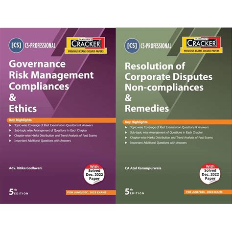 Buy Taxmann's CRACKER for Governance Risk Management Compliances ...