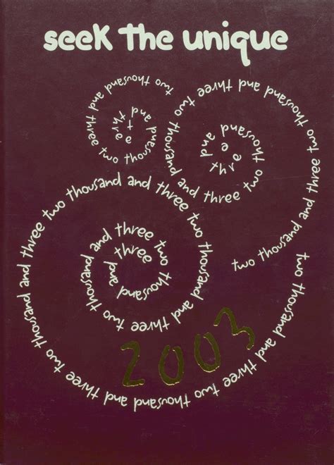 2003 yearbook from De Smet High School from De smet, South Dakota for sale