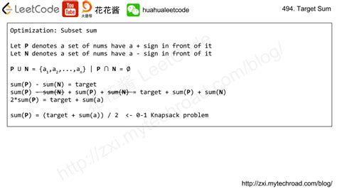 Image result for Target Sum LeetCode