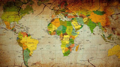 World Map Wallpaper for Living Room Wall Decors | Wallpaper | Map Wall