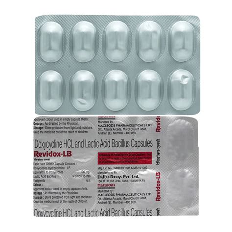 Revidox-LB Capsule | Uses, Side Effects, Price | Apollo Pharmacy