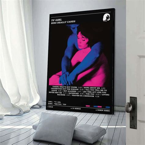 Download T V Girl Who Really Cares Album Art Wallpaper | Wallpapers.com