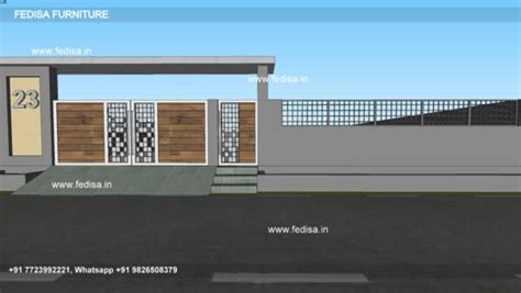 New Slide Gate Design Steel Single Door Gate Design Fundermax Gate ...