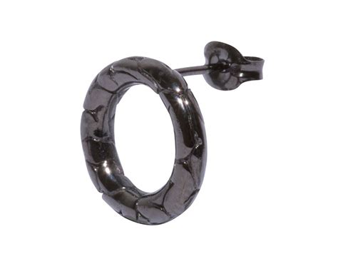 Brain Circle Piercing Jewelry Black-Coating | ...TABOO WORKS