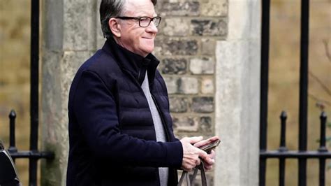 Peter Mandelson arrested in UK police probe related to Jeffrey Epstein