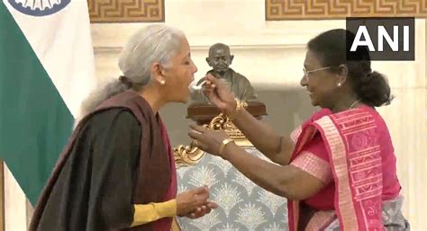 Union Budget 2026: President Droupadi Murmu Offers Dahi Cheeni To ...