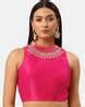 Buy Pink Blouses for Women by Studio Shringaar Online | Ajio.com