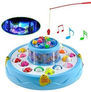 Shopv BIG FISH CATCHING GAME WITH 26 FISHES AND 4 PODS, INCLUDES MUSIC ...