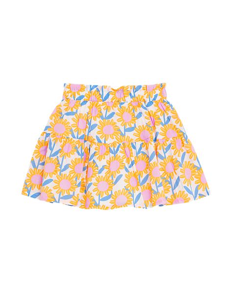 Buy Pure Cotton Floral Skort (2-8 Yrs) at Marks & Spencer