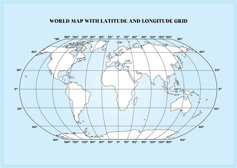 Free Printable World Map With Latitude And Longitude | Adams Printable Map
