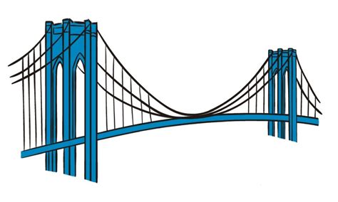 Simple Bridge Drawing at GetDrawings | Free download