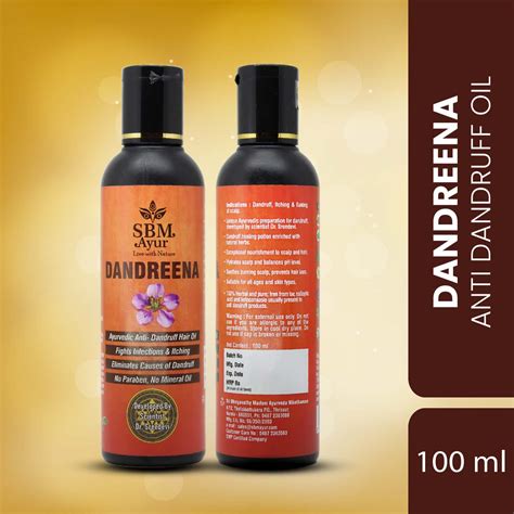 Buy SBM AYUR DANDREENA DANDRUFF HAIR OIL 100 ML Online & Get Upto 60% ...
