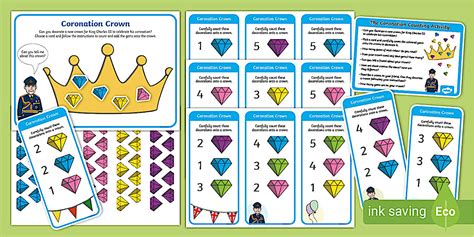 Coronation Game for Early Years Counting Activities | Twinkl