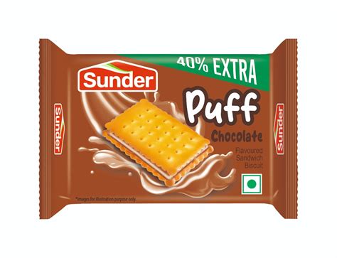 Puff Biscuit Chocolate – Sunder Biscuit Industries