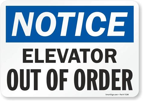 Out Of Order Signs Printable - Printable Calendars AT A GLANCE
