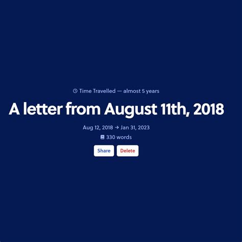 Time-Traveling Letters by Aneeqe A. Khan | Medium | Medium