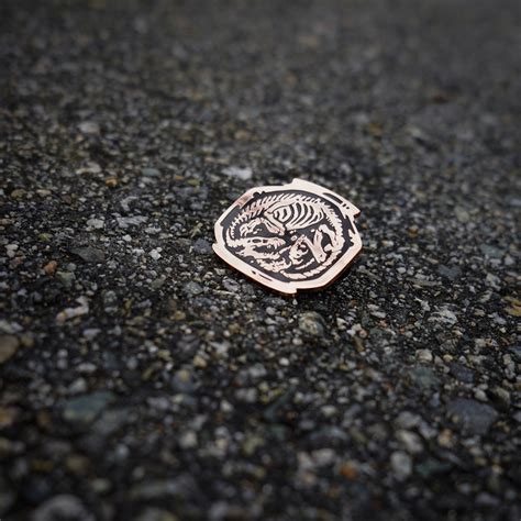 Hic sunt Dracones - Hard Enamel pin - KIRIN KONCEPT