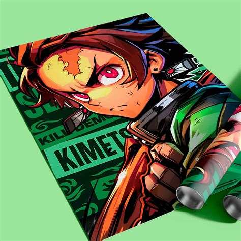 Tanjiro Demon Slayer Poster - Krunk