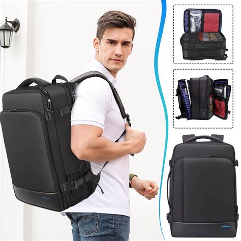 Extra Large Travel Backpack For Men Women, 40L Expandable Backpacks ...