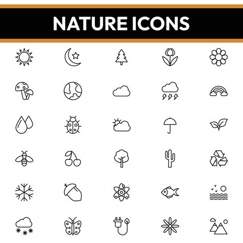 Nature Icons 的图像结果