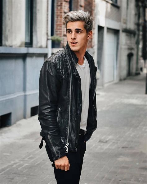 Matthias Geerts — October is coming, this means leather jacket ...