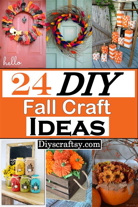 DIY Fall Craft Projects 的图像结果