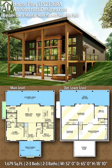two story house plan with loft and open floor plans for small houses in ...