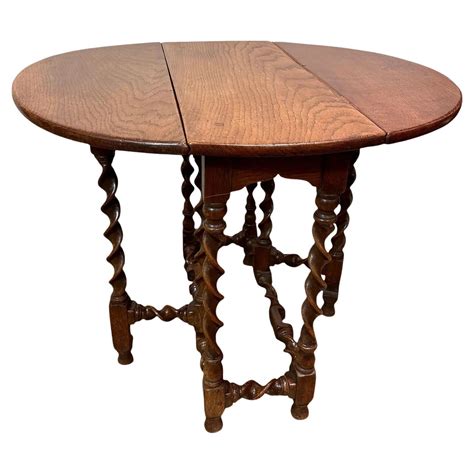 Rustic Antique. English Oak Gate-Leg Table at 1stDibs | antique gate ...