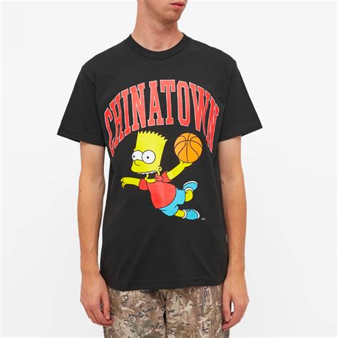 Chinatown Market X The Simpsons Air Bart Arc Tee (Black) – Capsul