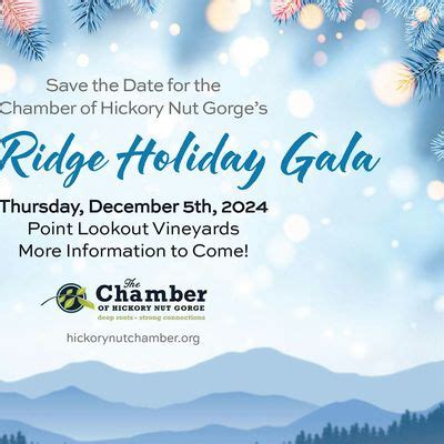 Annual Hickory Nut Gorge Chamber Holiday Gala, Point Lookout Vineyards ...