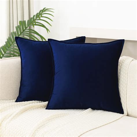 Navy Bed Throw And Cushions at Christy Redfield blog