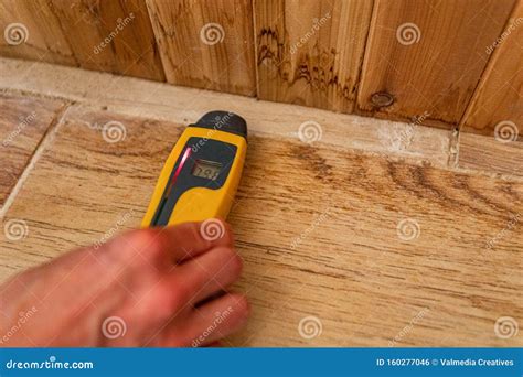 Indoor Damp & Air Quality IAQ Testing. Stock Photo - Image of device ...