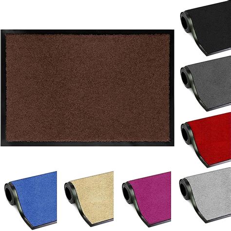 Washable Dirt Trapper Door Mats Indoor & Outdoor, Heavy Duty Non Slip ...