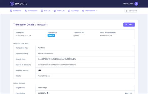 TokenLite - ICO / STO Token Sale Management Dashboard - ICO Admin Script