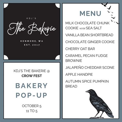 10/5/24 KDJs The Bakerie @ Crow Fest , Main Street Downtown Bothell, 5 ...