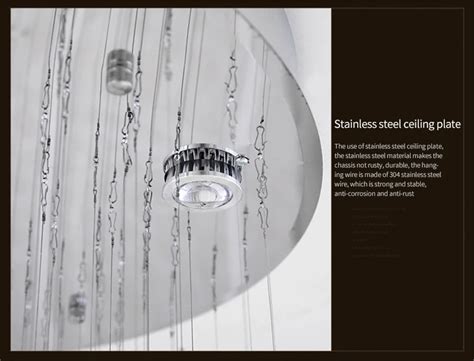 Modern Spectacular LED Crystal Chandelier - Elegant Lighting for Livin ...