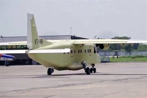 HAL conducts low-speed taxi trial of Hindustan-228 aircraft ...
