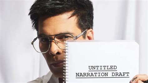 On 51st birthday, Karan Johar announces his new 'untitled' directorial ...