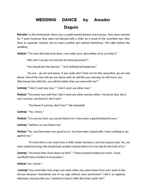 Image result for Dance Scene Script Examples