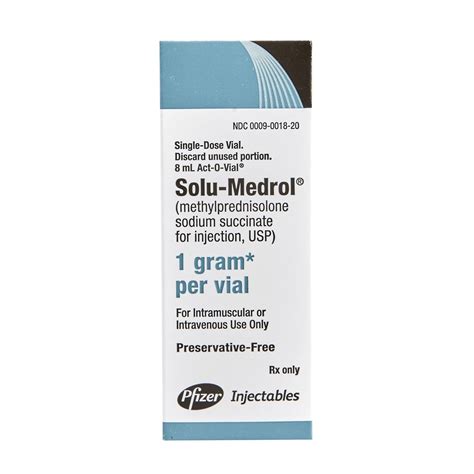 Solu-Medrol® Methylprednisolone Injection | McGuff