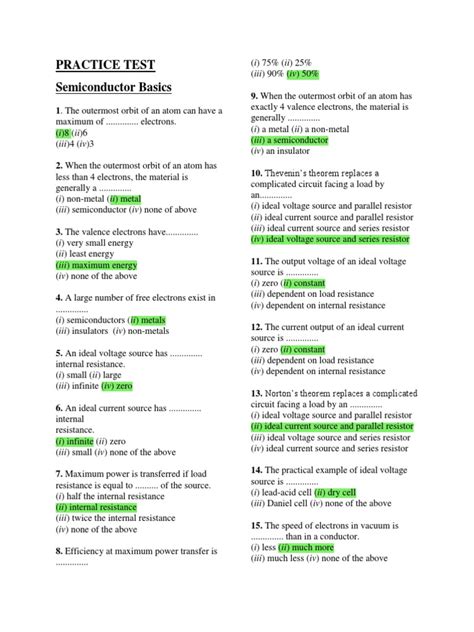 Basic Electrical Questions and Answers 的图像结果