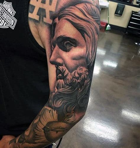 jesus sleeve tattoo ideas