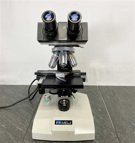 Meiji ML2000 Binocular Compound Phase Contrast Laboratory Microscope ...