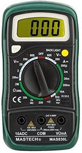 Mastech 830L Digital Multimeter Price in India - Buy Mastech 830L ...