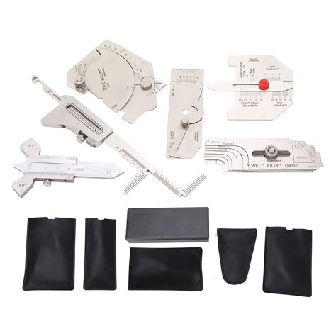 Buy Weld Gauge, 6Pcs Stainless Steel Weld Gauge Set Fillet Include Hi ...