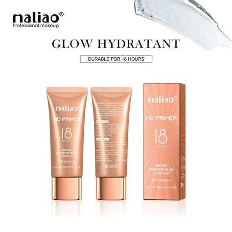 Maliao HD Primer - Instant Moisture Glow with SPF 15/PA++ for Flawless